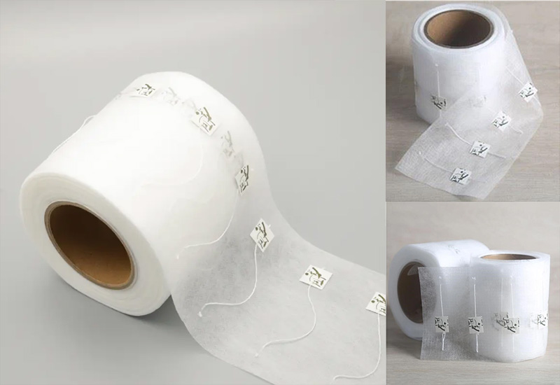 Tea Bag Roll With Nonwoven Fabric