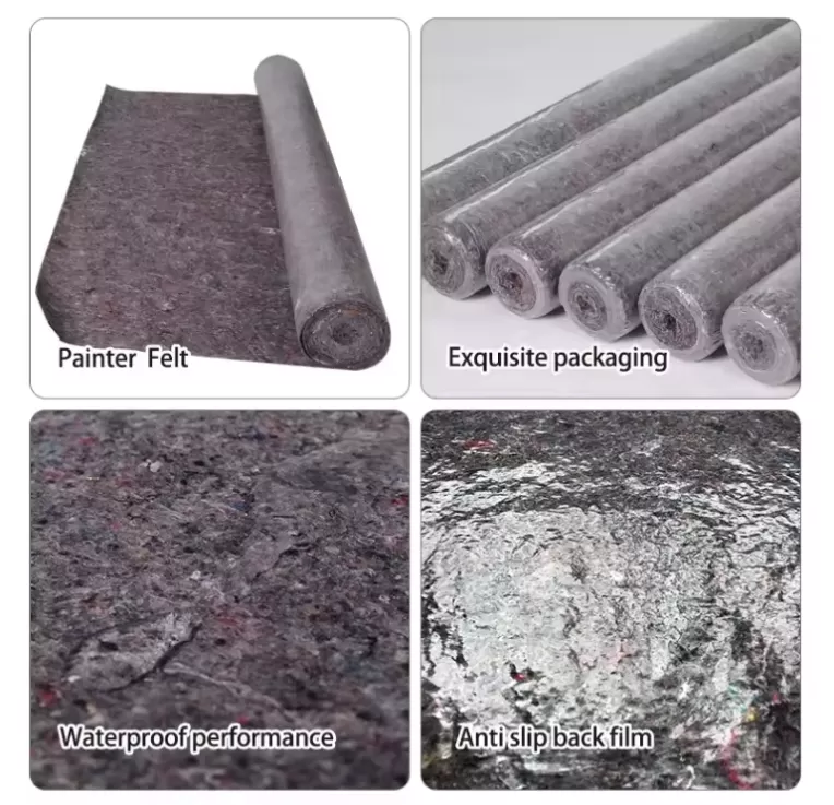 Waterproof Painter Felt Return Felt PE Film